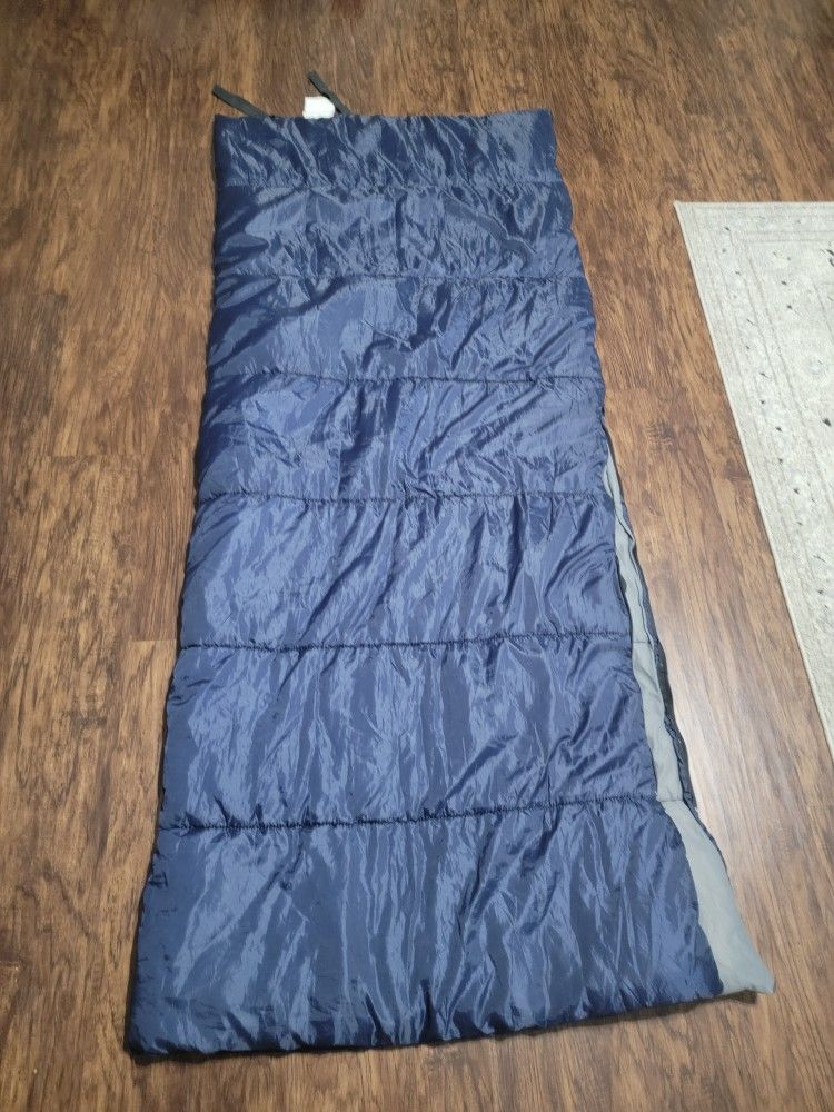 Sleeping Bag Blue New Never Used 