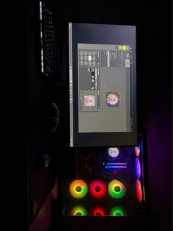 GAMING PC SETUP - RTX 3060 RYZEN 7 5800x (WATERCOOLED WITH ICUE CPU COOLER) VENGEANCE RGB PRO 32GB 3200 MHZ - 280 HZ Monitor - APEX PRO Keyboard - GPR