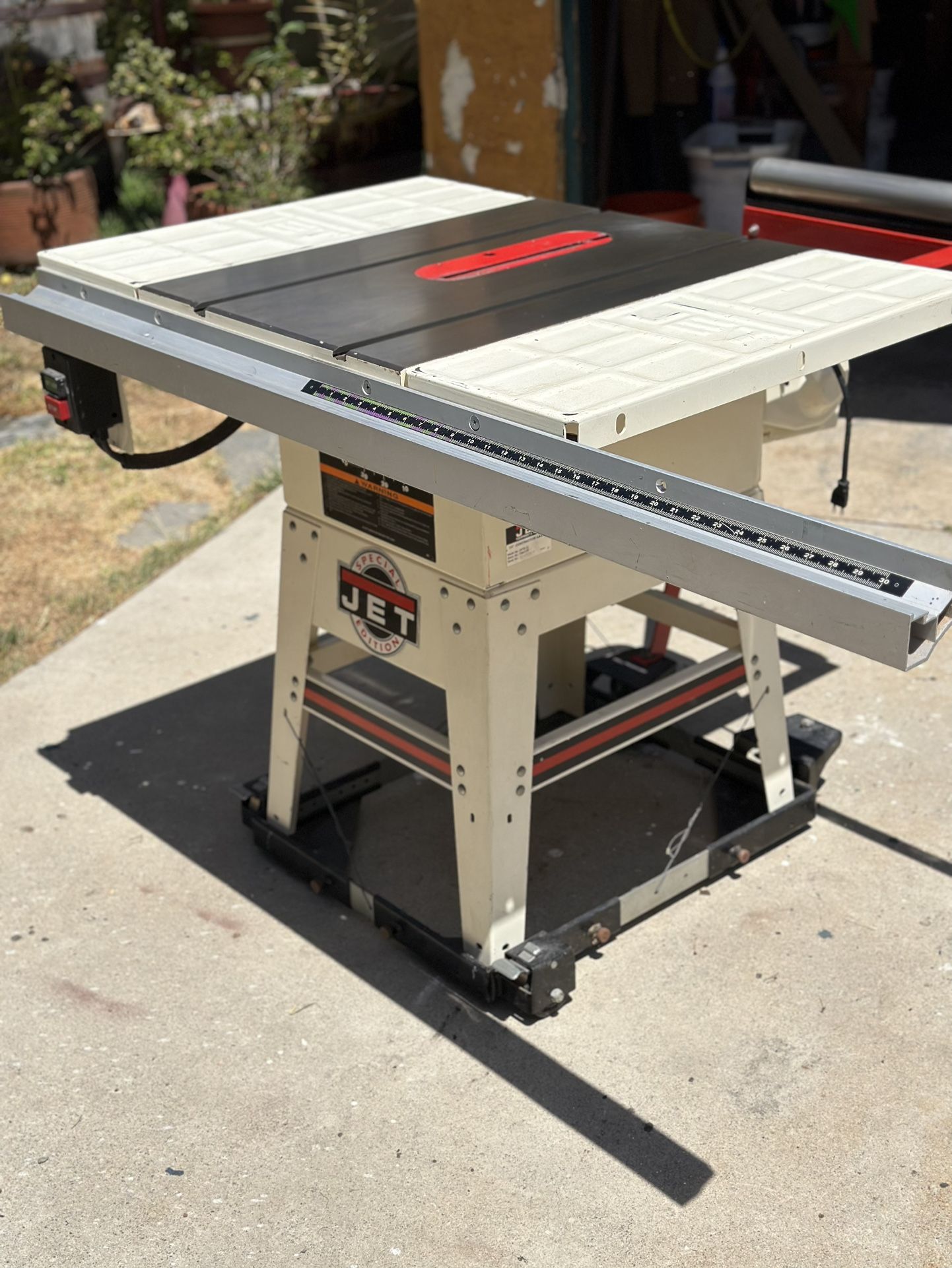 10” Jet Special Edition Contractors Table Saw