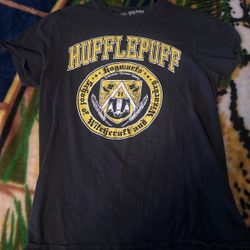 Men’s Harry Potter Black Hufflepuff Shirt