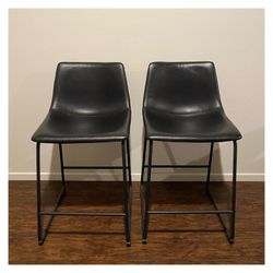 Black Bar/Counter Stools