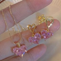 Heart Jewelry Set