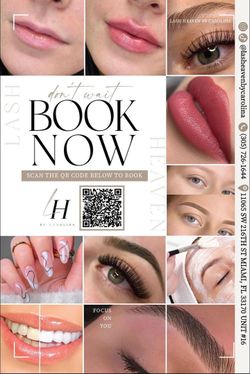 Lashes, Brows, Facials, Nails & More