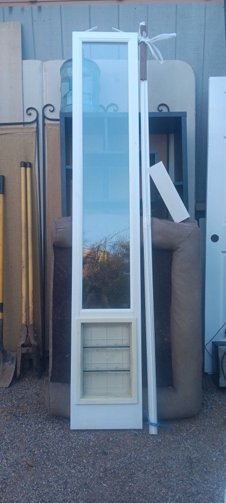 8ft Dual Pane Extra Large Doggie Door Originally Over $300 REDUCED To $99