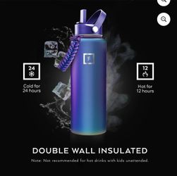BRAND NEW IRON  FLASk insulated
