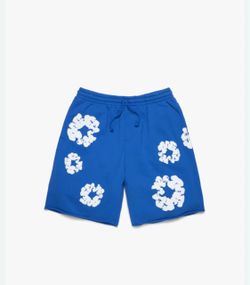 Denim Tears The Cotton Wreath Shorts Grey