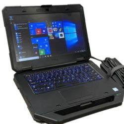 Full Rugged Dell Latitude Laptop Intel Core i5 8 GB RAM 250 GB SSD 1080P LCD Webcam Wi-Fi & Bluetooth Wireless Windows 11 Professional 