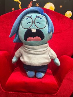 DISNEY INSIDE OUT SOFT DOLL SADNESS - 11 INCH SOFT DOLL