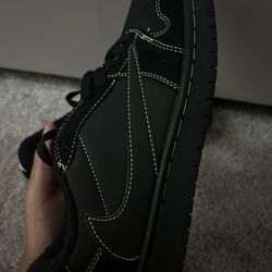 Travis Scott x Air Jordan 1 Retro Low OG SP PS 'Black Phantom'