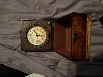 *Vintage* Wooden Watch / Hidden Box (Broken, But Still Very Cool!)