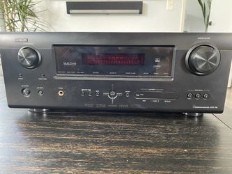 Black Denon AVR 790 Home Theater Audio Receiver