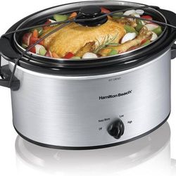 NEW In Box Hamilton Beach 5-Quart Portable Slow Cooker (Model 33556) - $40 (North Park / Morley Field)