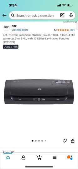 GBC Laminator
