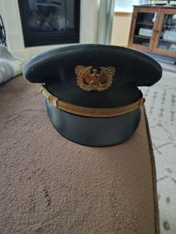 Vintage WWII Princeform Deluxe Military Army Officers Dress Uniform Cap/Hat