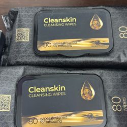 Clean skin Tattoo Wipes 