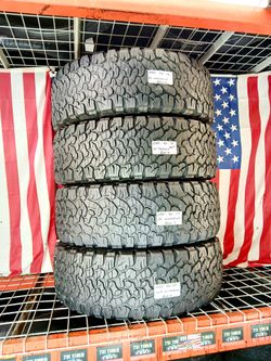 ✅ 4 USED TIRES LT285/70R17 BF GOODRICH K02 ALL TERRAIN OFF-ROAD 4X4 JEEPS TRUCKS 285 70 17