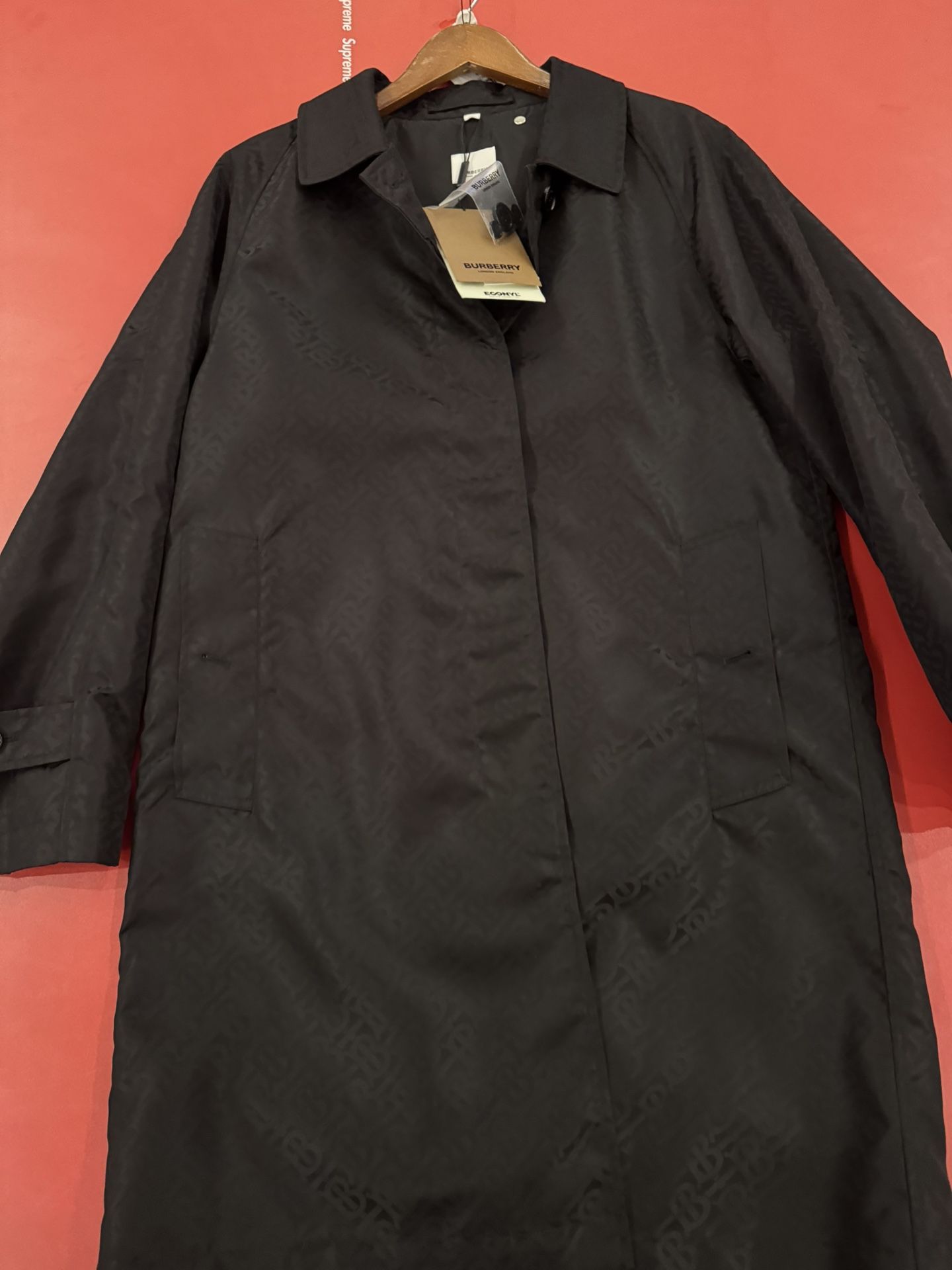 Burberry Women Black Trench Coat