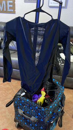 Black Leotard Contemporary Solo Costume