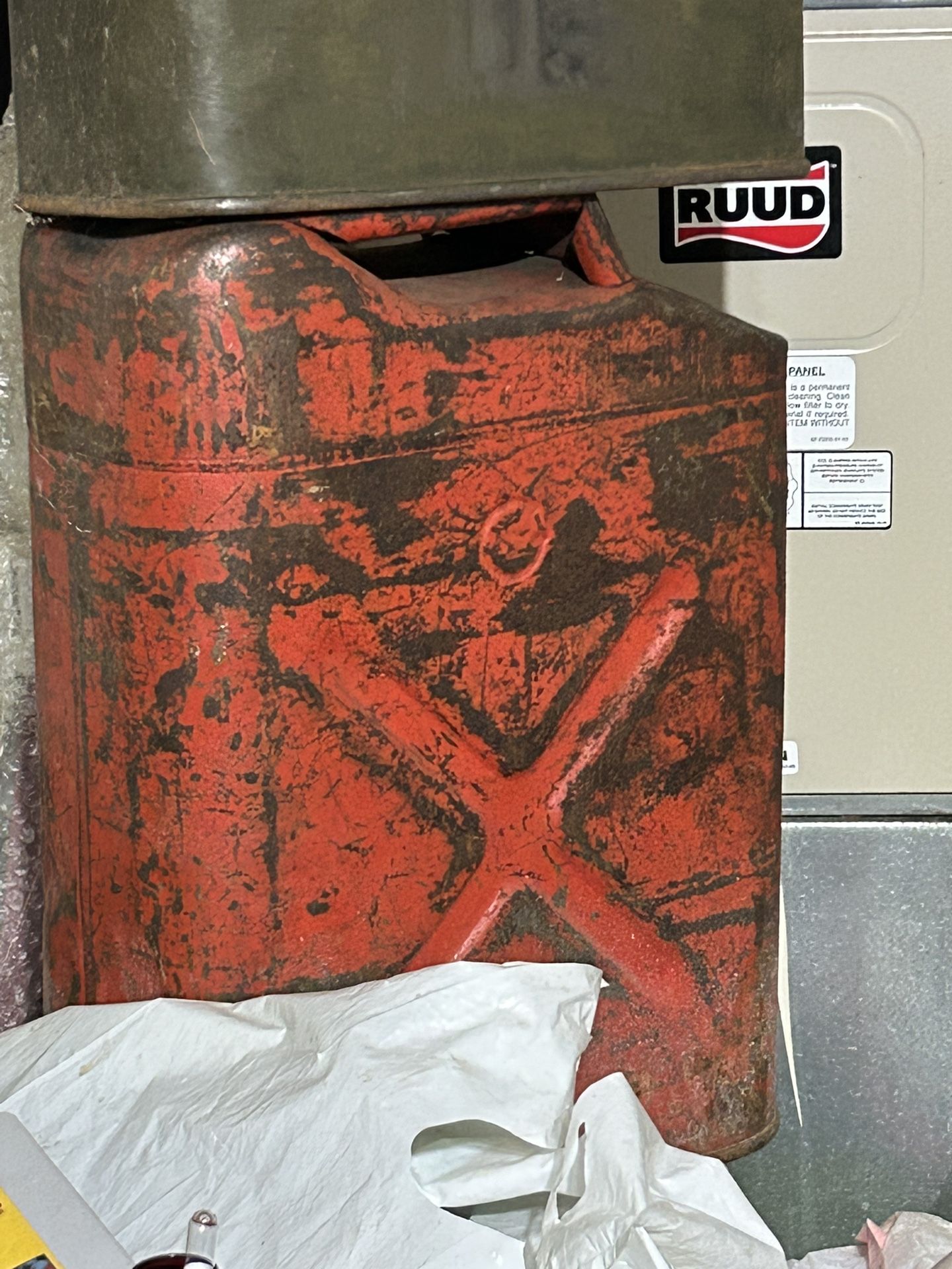 5 Gallon Metal Jerry Gas Can