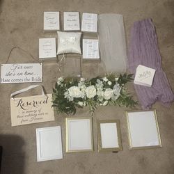 Wedding Items 