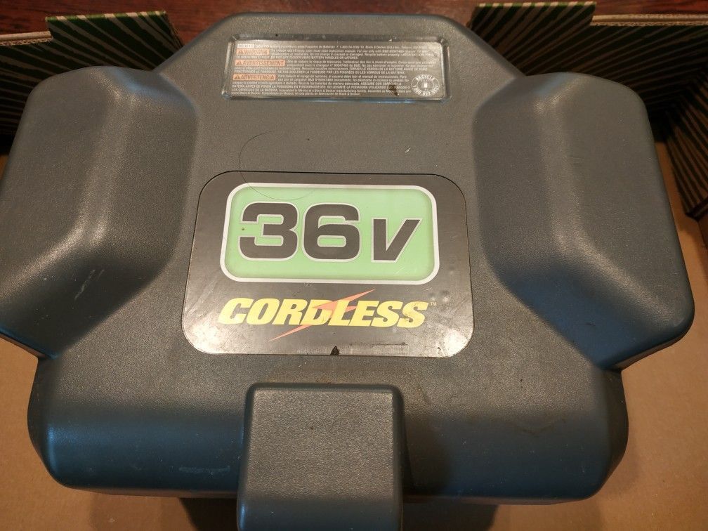 Genuine Black & Decker 36v Battery Model RB3610 for CM1936  display picture 1