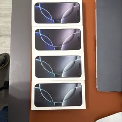Iphone 16 Pro Max 256gb Brand New
