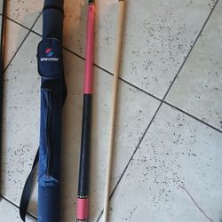 2 Ladies Pool Cues