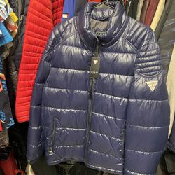 Guess Puffer Jacket Chamarra Xl