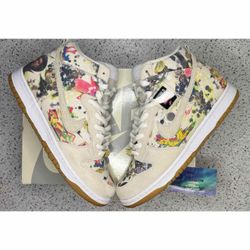 Nike Dunk High SB Supreme Rammellzee 9 Men