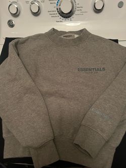 Essentials Grey Crewneck Sweatshirt