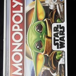 Brand New Star Wars “The Child” (Baby Yoda) Monopoly – Sealed 🎲✨