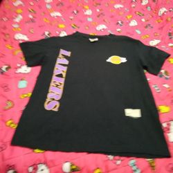 Lee Sports Kids Lakers Teeshirt Size M 10-12