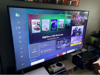 LG 75” smart tv