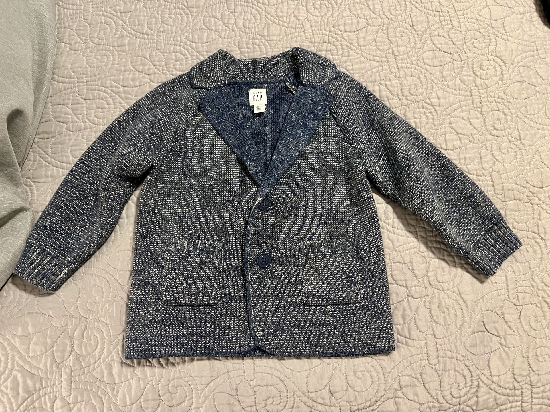 Baby Gap Boy Infant Cardigan Sweater