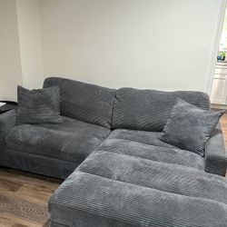 Used Grey Sofa 