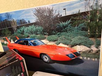 Plymouth Superbird And Ford Truck Posters