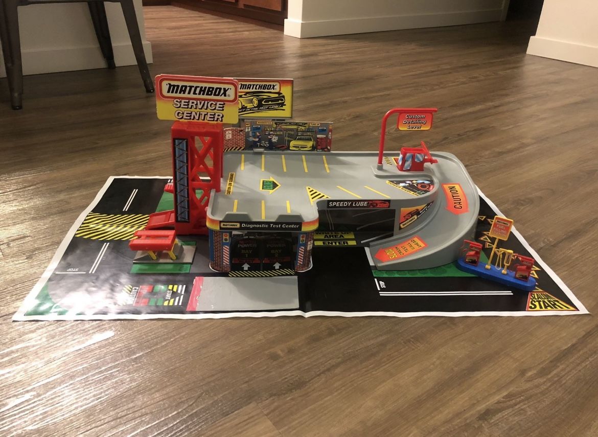 Original 1994 Matchbox Service Center