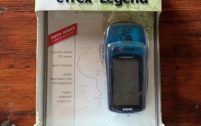 Garmin Etrex Legend Gps Handheld Hiking Topo Maps
