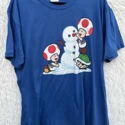 New short sleeve Mario Brother T-Shirt size XL