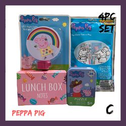 NWT Peppa Pig 4pc Gift Set C