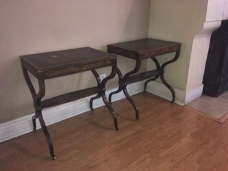 Mid century Weiman tables heirloom quality end tables(2)