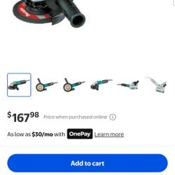 3 Makita Angle Grinders