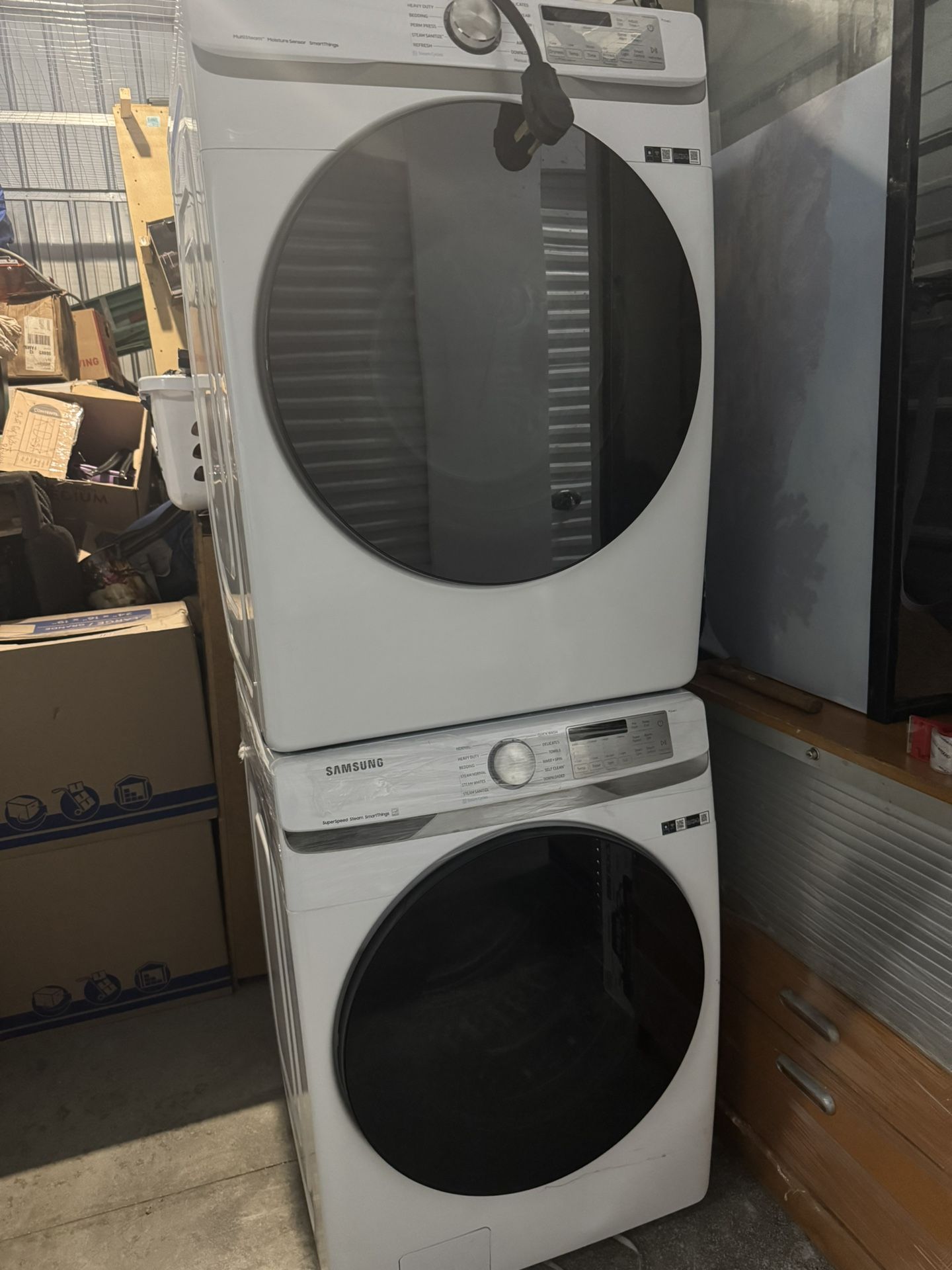Samsung Smart Washer And Dryer  
