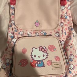 large hello kitty loungefly