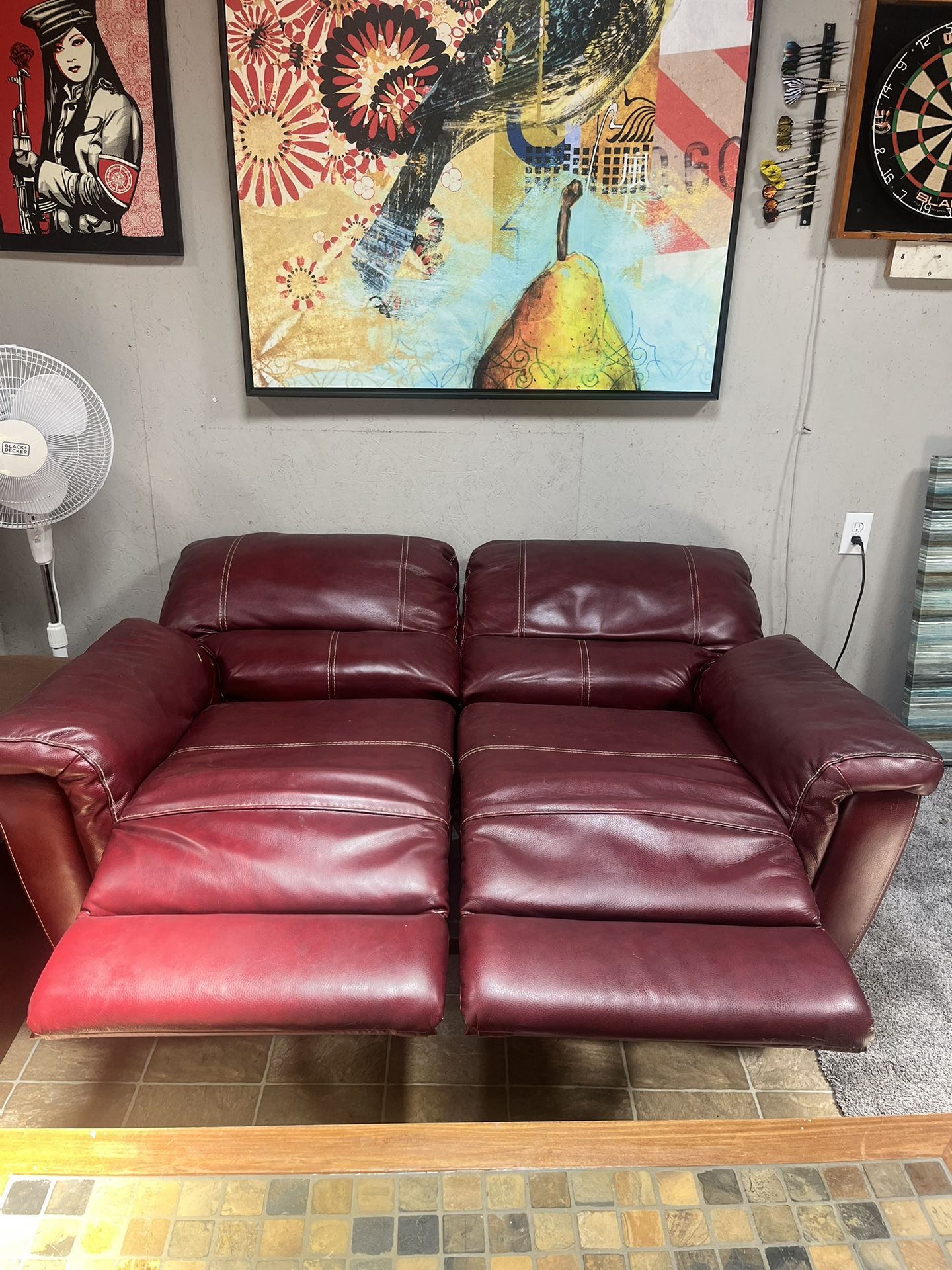 Couch And Loveseat *Electric Reclining