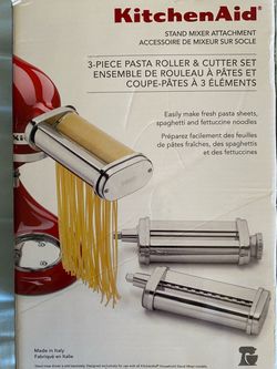 KitchenAid 3-Piece Pasta Roller & Cutter Set Attachment set