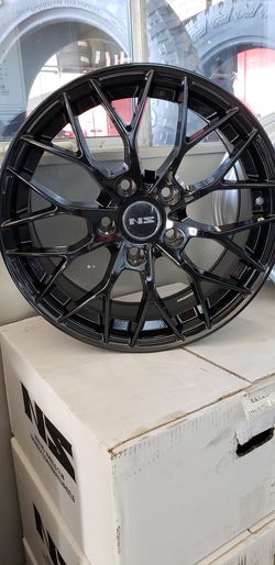 💥16" NS BLACK WHEELS 5X4.5 💥