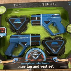 Electronic Laser Tag and Vest Set - Two Player Set