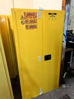 NEW 60 Gallon Flammable Cabinets (6)    -can deliver-