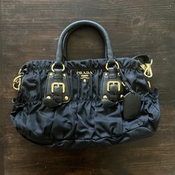 Authentic Prada Ruffle Purse